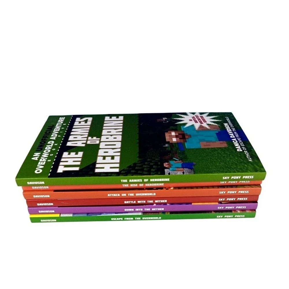 Great Adventure Stories for Minecrafters 6 Book Box Set by Danica Davidson